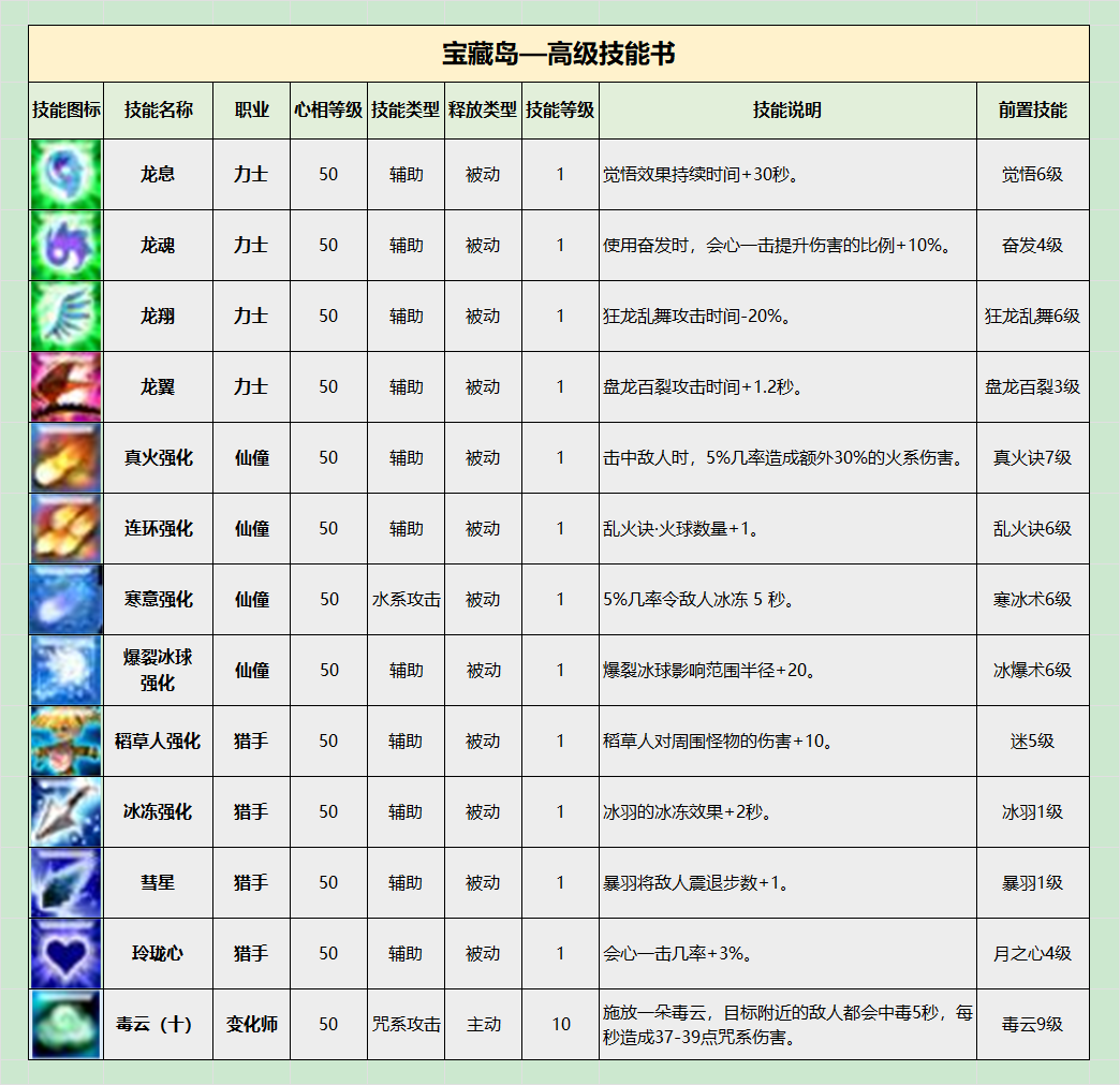 高级技能书